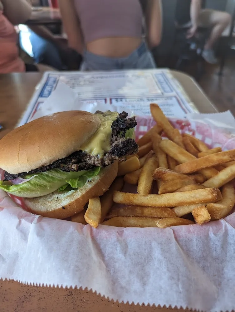 Double Burger Basket