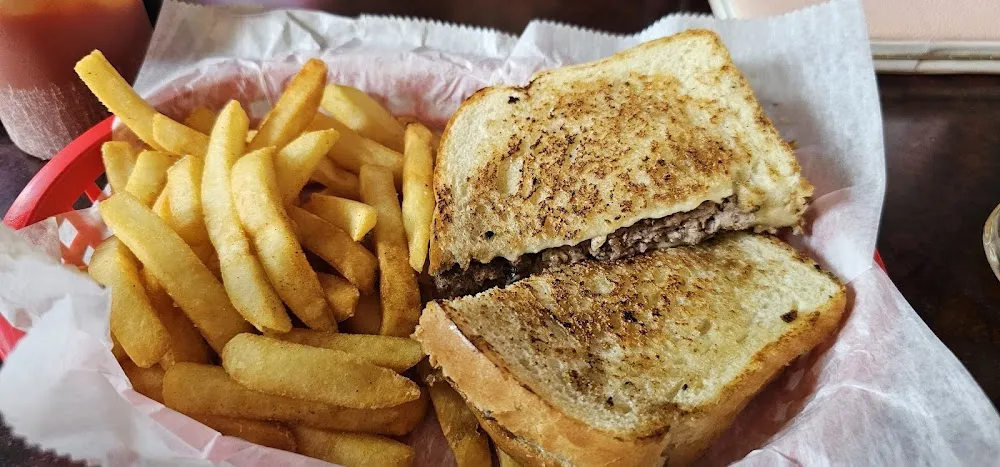 Patty Melt Burger Combo